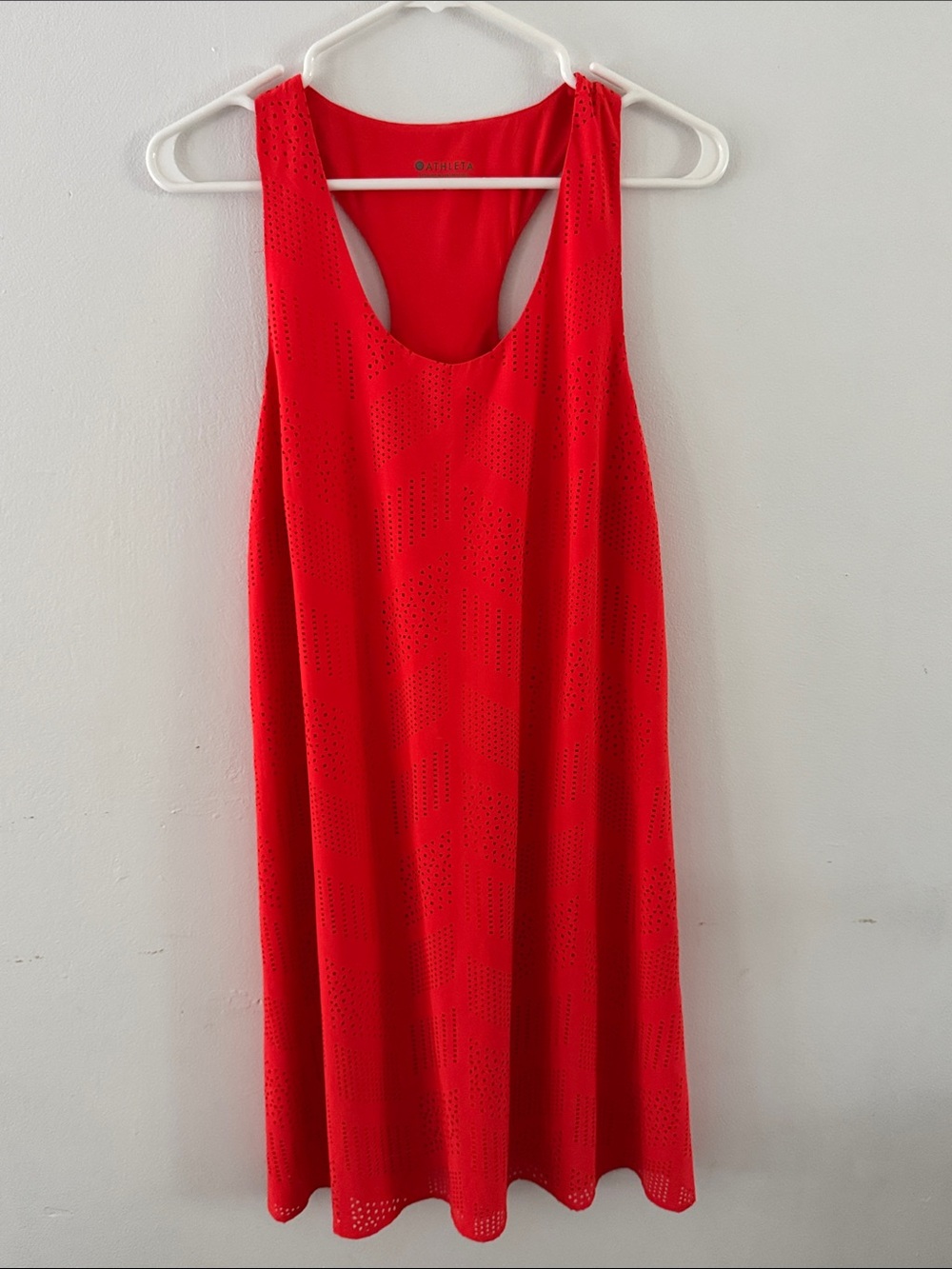 Athleta Orange Brookefield Dress Sz S